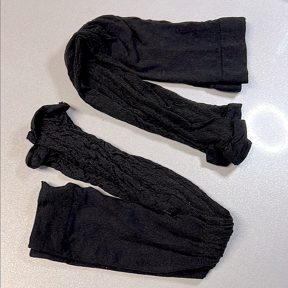 Lace Pattern Footless Dance/Fashion Tights Child S (2 Pair) NWOT